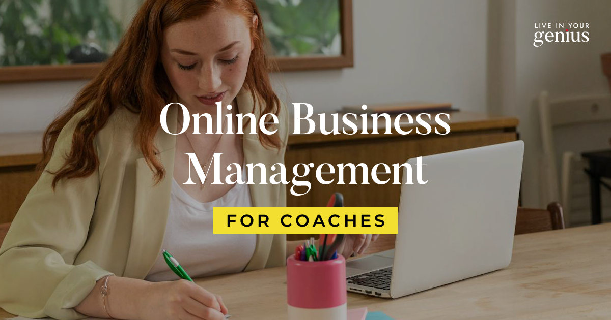 live in your genius obm for coaches